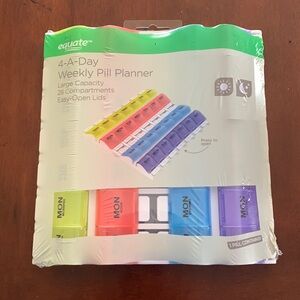 New! Weekly pill planner